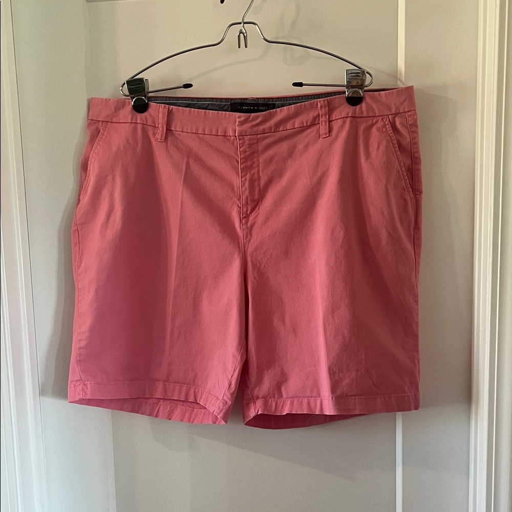 Tommy Hilfiger Coral Pink Chino Bermuda Shorts